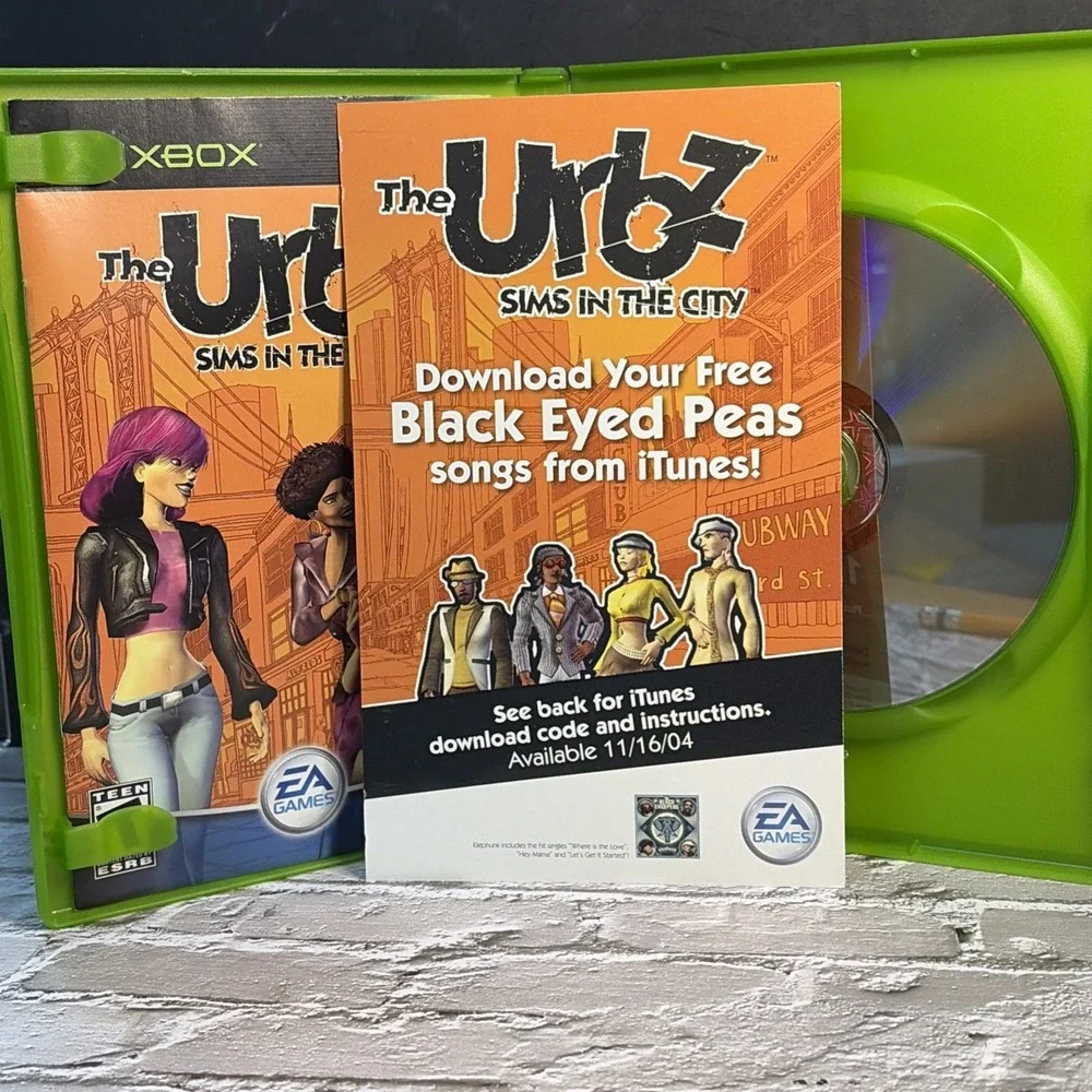 Video Game XBOX - The Urbz Sims In The City Special Edition #2 - T&W CIB